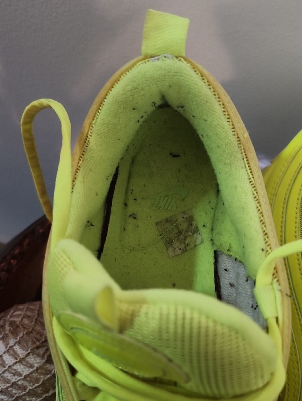 Nike Bright Neon Yellow Athletic Shoe CW7028_700 - Picture 9 of 11